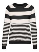 Vero Moda Trui met ronde hals VMHAPPINESS LS RAGLAN PULLOVE GA BOO REP