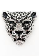 Firetti Broche Leopard met strassteentjes