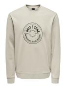 ONLY & SONS Sweatshirt ONSLAMER REG INTERLOCK CREW NECK SWEAT