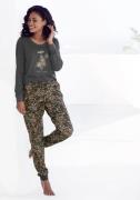 NU 20% KORTING: Vivance Dreams Pyjama met frontprint (2-delig)