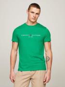 NU 25% KORTING: Tommy Hilfiger T-shirt Tommy Logo Tee van duurzaam kat...