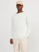 NU 20% KORTING: Jack & Jones Gebreide trui JJELINEN KNIT CREW NECK SN