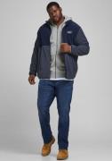 NU 20% KORTING: Jack & Jones PlusSize Capuchonsweatvest BASIC SWEAT ZI...