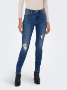 Only Skinny fit jeans ONLWAUW MID SK DESTROY DNM BJ209
