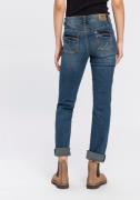 NU 20% KORTING: Arizona Rechte jeans Contrastnaden