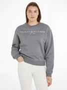 NU 20% KORTING: Tommy Hilfiger Sweatshirt MDRN REG CORP LOGO C-NK SWTS...