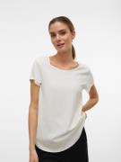 NU 20% KORTING: Vero Moda Shirt VMBELLA SS TOP WVN GA NOOS