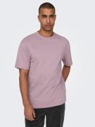 NU 20% KORTING: ONLY & SONS Shirt met ronde hals ONSFRED RLX SS TEE