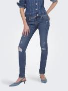 Only Skinny fit jeans ONLANEMONE MID SK VIS BUT DES DNM PIM