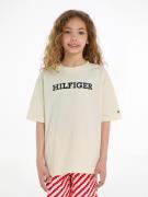 NU 20% KORTING: Tommy Hilfiger T-shirt U MONOTYPE TEE S/S met groot lo...