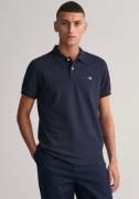 Gant Poloshirt SLIM ORIGINAL PIQUE SS RUGGER met logoborduursel op bor...