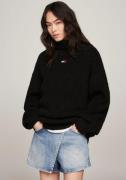 TOMMY JEANS Gebreide trui TJW BADGE TRTLNK CABLE SWEATER