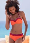 s.Oliver RED LABEL Beachwear Bikinibroekje Yella met contrastkleurige ...