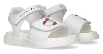 NU 20% KORTING: Tommy Hilfiger Sandalen HEART PRINT VELCRO SANDAL