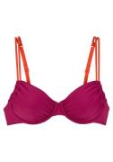 s.Oliver RED LABEL Beachwear Bikinitop met beugels Yella met contrastk...