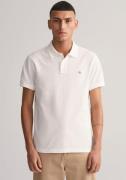 Gant Poloshirt SLIM ORIGINAL PIQUE SS RUGGER met logoborduursel op bor...