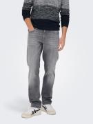 NU 20% KORTING: ONLY & SONS Straight jeans ONSWEFT REGULAR WB 0021 TAI...