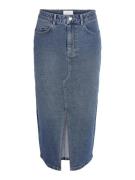 Noisy may Jeans rok NMKATH NW SLIT MIDI SKIRT VI477MB NOOS