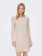 Only Gebreide jurk ONLRICA LIFE L/S O-NECK DRESS KNT NOOS