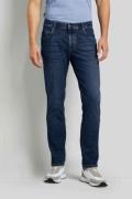 NU 20% KORTING: Bugatti 5-pocket jeans in used-wassing