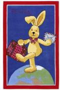 Felix der Hase Kindervloerkleed Felix de haas FE-2943-01-01 Gesneden r...