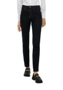 NU 25% KORTING: s.Oliver BLACK LABEL 5-pocket jeans met contrasterende...