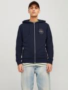 NU 20% KORTING: Jack & Jones Sweatvest JJFOREST SWEAT ZIP HOOD