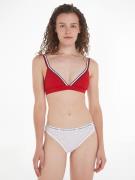 Tommy Hilfiger Swimwear Triangel-bikinitop TRIANGLE RP met ribstructuu...