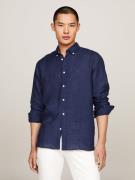 Tommy Hilfiger Linnen overhemd PIGMENT DYED LI SOLID RF SHIRT