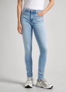 NU 25% KORTING: Pepe Jeans Skinny fit jeans in gebruikte look