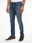 NU 25% KORTING: Calvin Klein Slim fit jeans SLIM in een klassiek 5-poc...