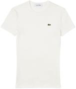 NU 20% KORTING: Lacoste T-shirt Slim fit shirt van biologisch katoen