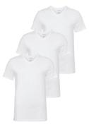 NU 20% KORTING: Lacoste Shirt met V-hals in een effen look (Set van 3)