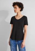 STREET ONE T-shirt Style Gerda met een langere achterkant