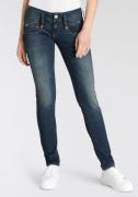 Herrlicher Slim fit Jeans Pitch Slim Organic Denim Vintage-stijl met u...