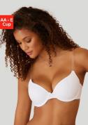 NU 20% KORTING: Lascana Bh met steuncups Ela - perfect basic met trans...