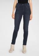 MAC Rechte jeans Mel-Glitter Afgezet met studs op de voorzakken