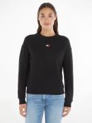 TOMMY JEANS Sweatshirt met drop-shoulder design en logo aan de voorkan...