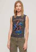 Superdry Tanktop TATTOO RHINESTONE FITTED TANK