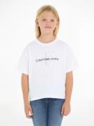 NU 20% KORTING: Calvin Klein T-shirt SERENITY MONOGRAM BX SS T-SHIRT