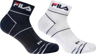NU 20% KORTING: Fila Korte sokken met een logo-opschrift (2 paar)