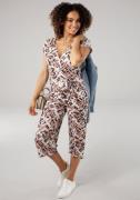 NU 20% KORTING: Tamaris Jumpsuit in culotte-stijl met een bindceintuur