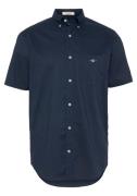 NU 20% KORTING: Gant Overhemd met korte mouwen Regular fit poplin over...
