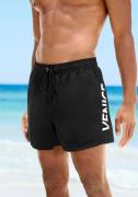 NU 20% KORTING: Venice Beach Zwemshort met groot merkopschrift