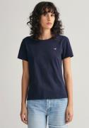 NU 20% KORTING: Gant T-shirt REG SHIELD KA T-SHIRT met een klein gebor...