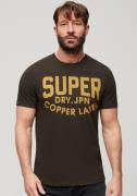 NU 25% KORTING: Superdry T-shirt COPPER LABEL WORKWEAR TEE