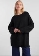 NU 20% KORTING: pieces Trui met ronde hals PCNANCY LS LOOSE O-NECK KNI...