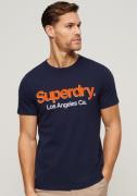 NU 20% KORTING: Superdry Shirt met print SD-CORE LOGO CLASSIC WASHED T...