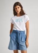 NU 20% KORTING: Pepe Jeans T-shirt JANET