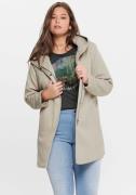 NU 20% KORTING: ONLY CARMAKOMA Korte jas CARSEDONA LIGHT COAT OTW NOOS